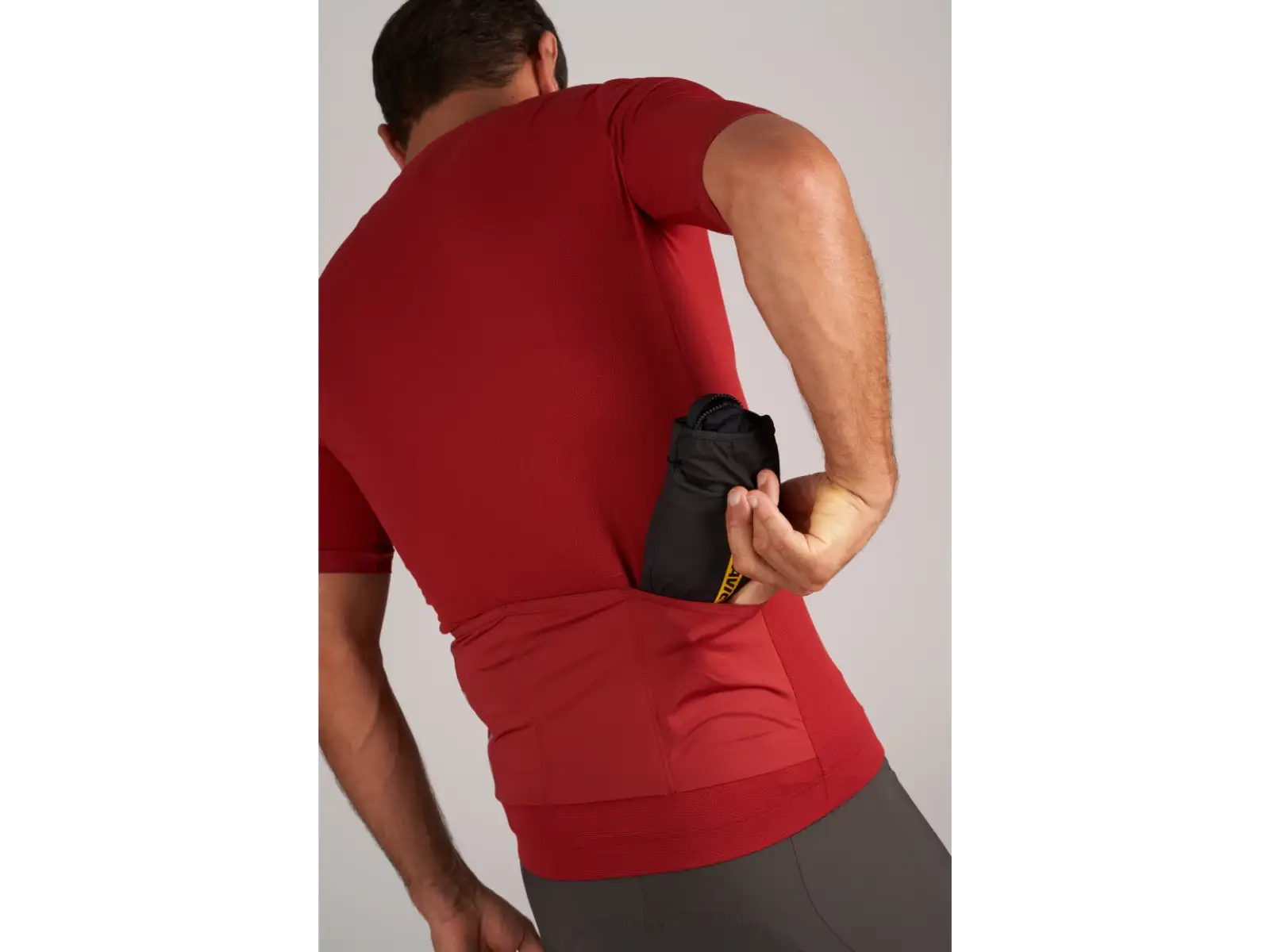Mavic Aksium men's jersey short sleeve Burgundy
