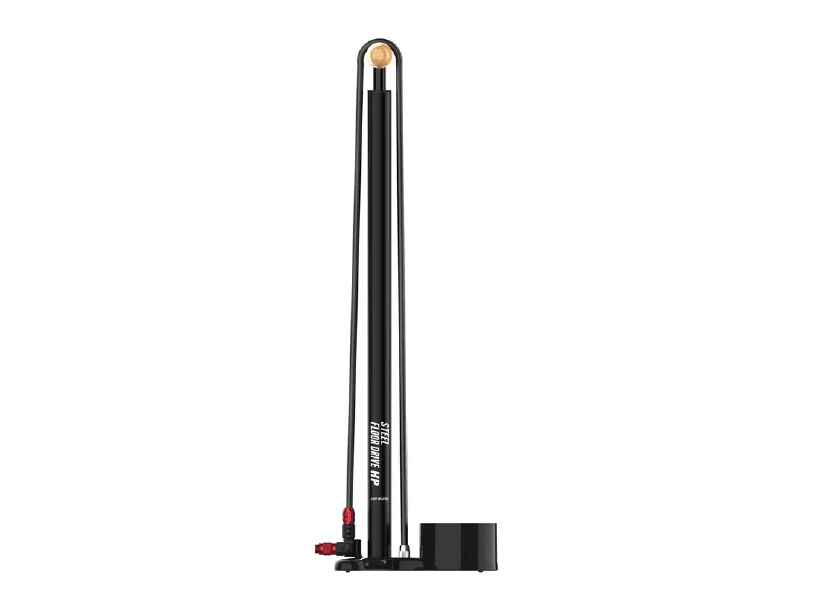Lezyne Steel Floor Drive 3.5 Pump Flat Black
