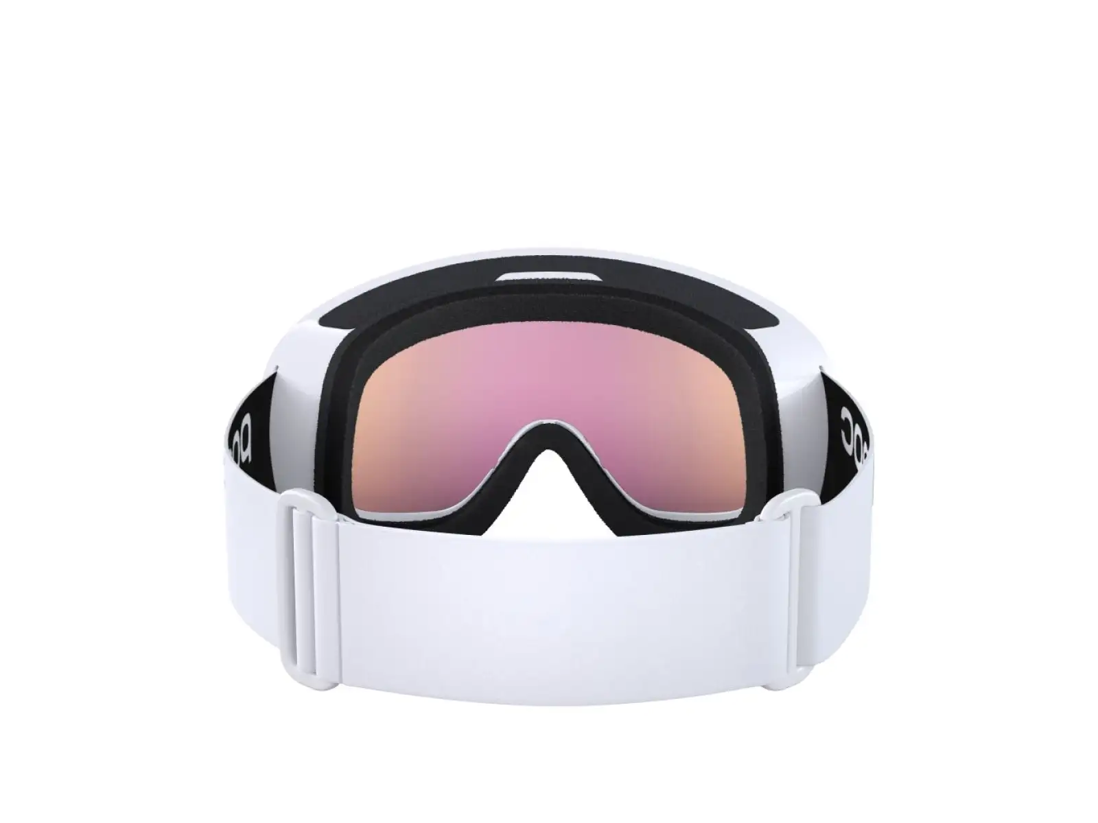 POC Fovea Mid downhill goggles Hydrogen White/Partly Sunny Orange
