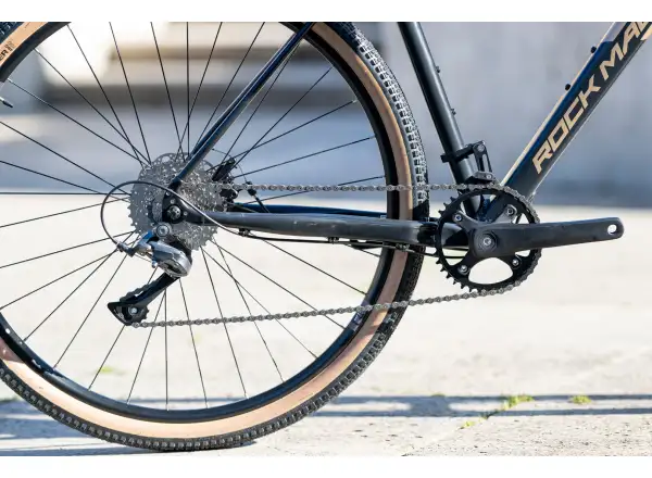 Rock Machine Gravelride 200 gravel bike Gloss Black/Sand