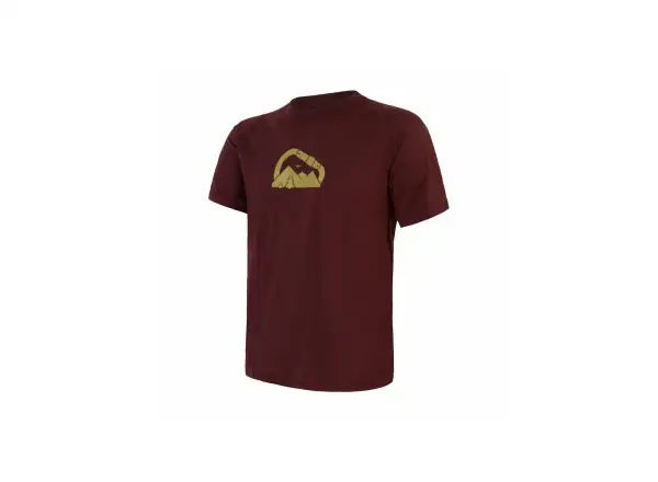 Sensor Merino Air PT Summit men's t-shirt short sleeve Red