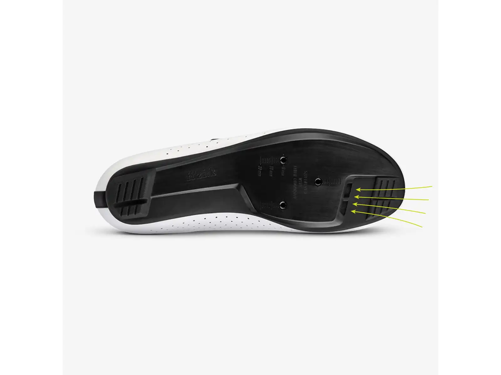 Fizik Vento Omna Wide road cycling shoes White/Black