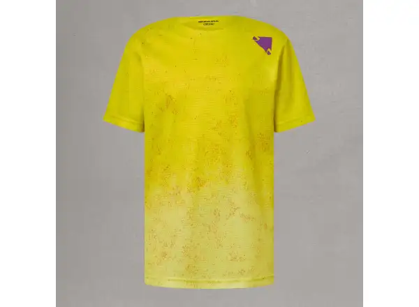 Endura SingleTrack Core kids jersey short sleeve Citrus