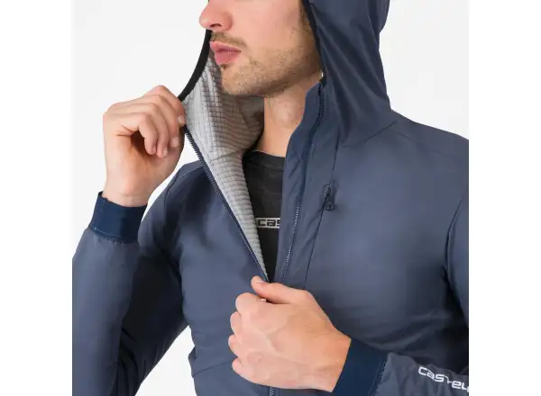 Castelli Fly Unltd Jacket men's jacket Dark Steel Blue