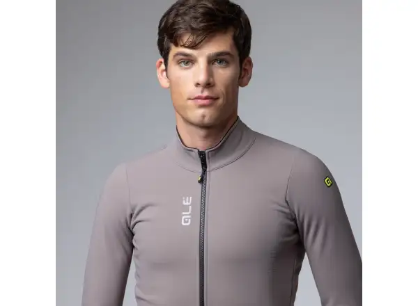 Alé Pragma Fondo 3.0 men's winter jacket Rope Grey