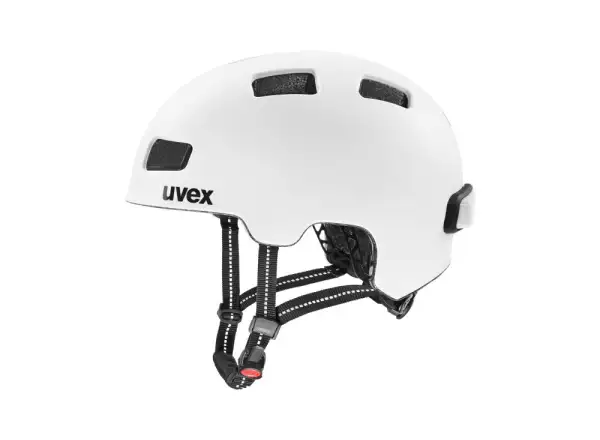 Uvex City 4 helmet Reflexx White Matt