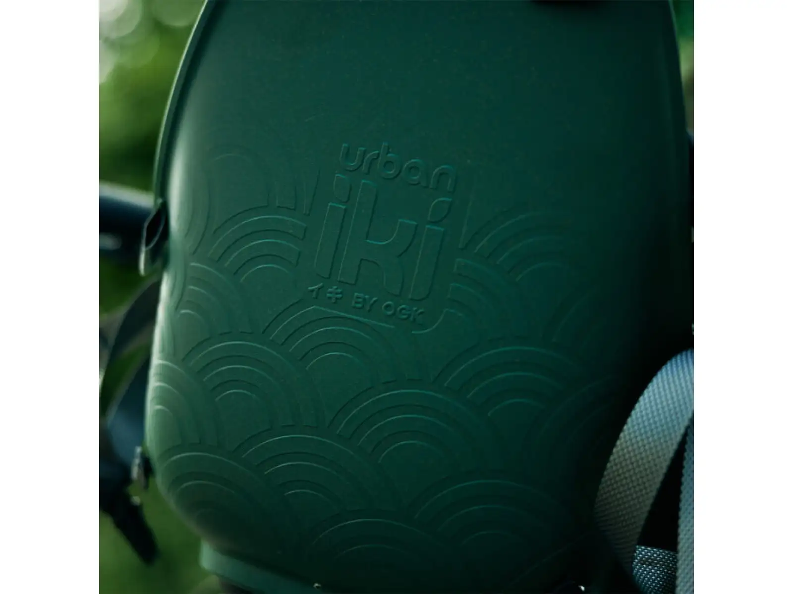 Urban Iki BIO front child seat with stem adapter Mosu Green/Bincho Black