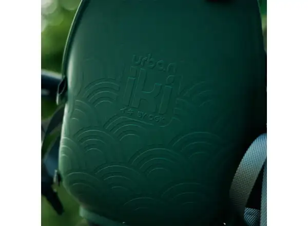 Urban Iki BIO front child seat with stem adapter Mosu Green/Bincho Black