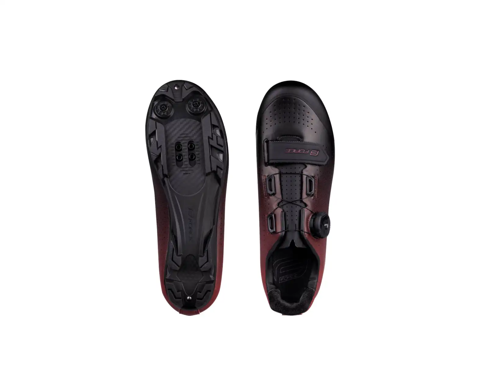 Force Victory MTB men's cycling shoes black/bordeaux