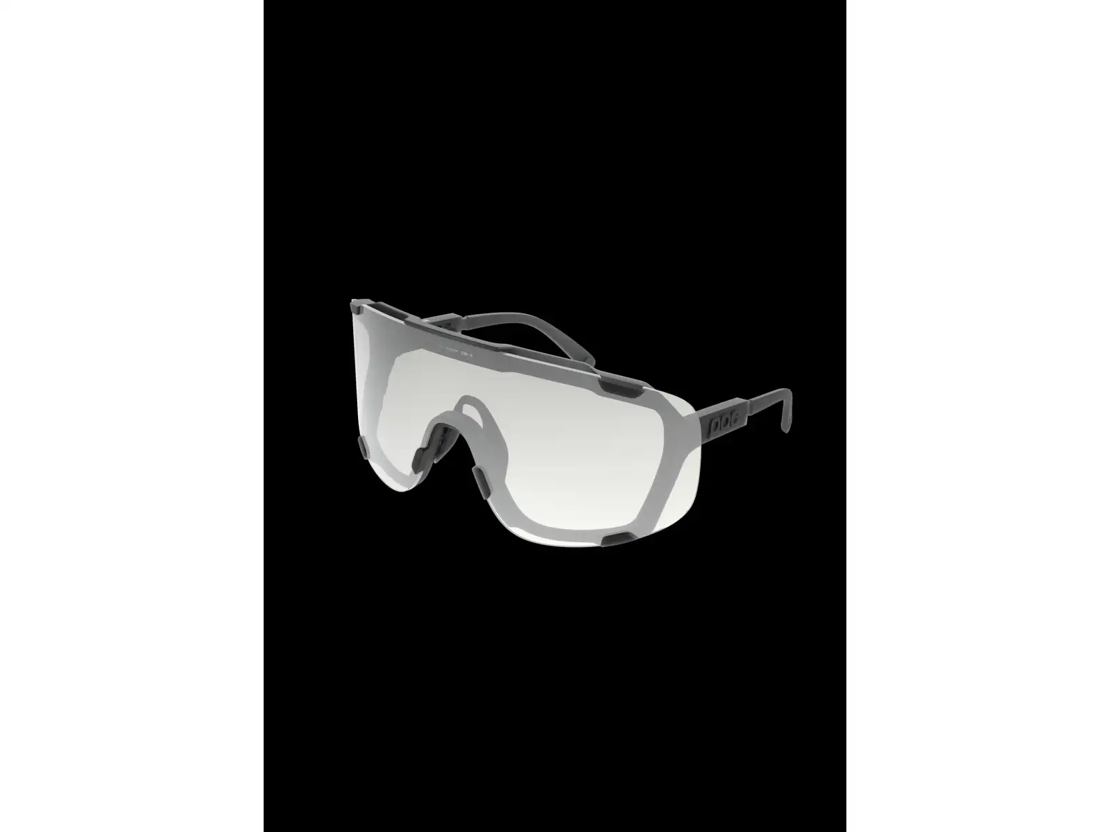 POC Devour WF Photochromic sunglasses Translucent Black/Clarity Photochromic/Changeable Grey