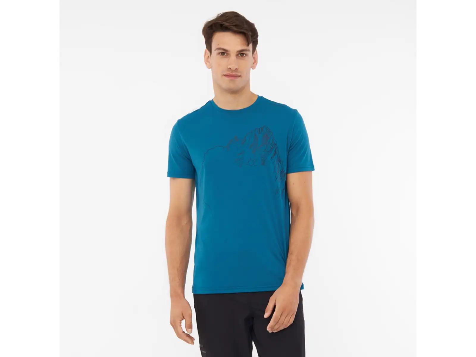 Viking Morain men's T-shirt short sleeve blue
