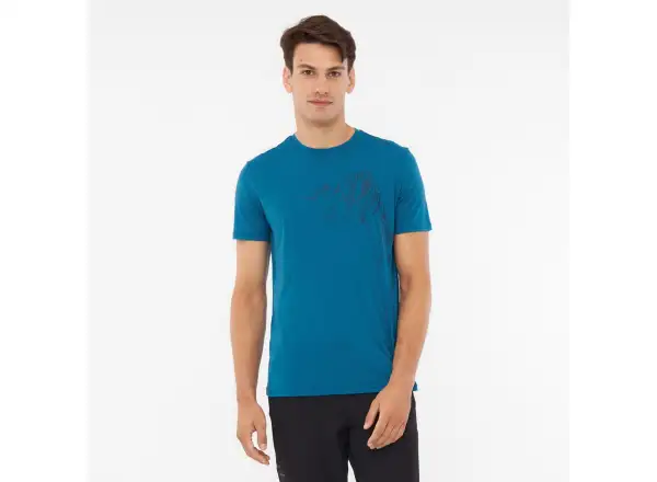 Viking Morain men's T-shirt short sleeve blue