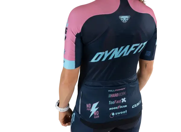 Dynafit Squad women's jersey short sleeve Mokarosa