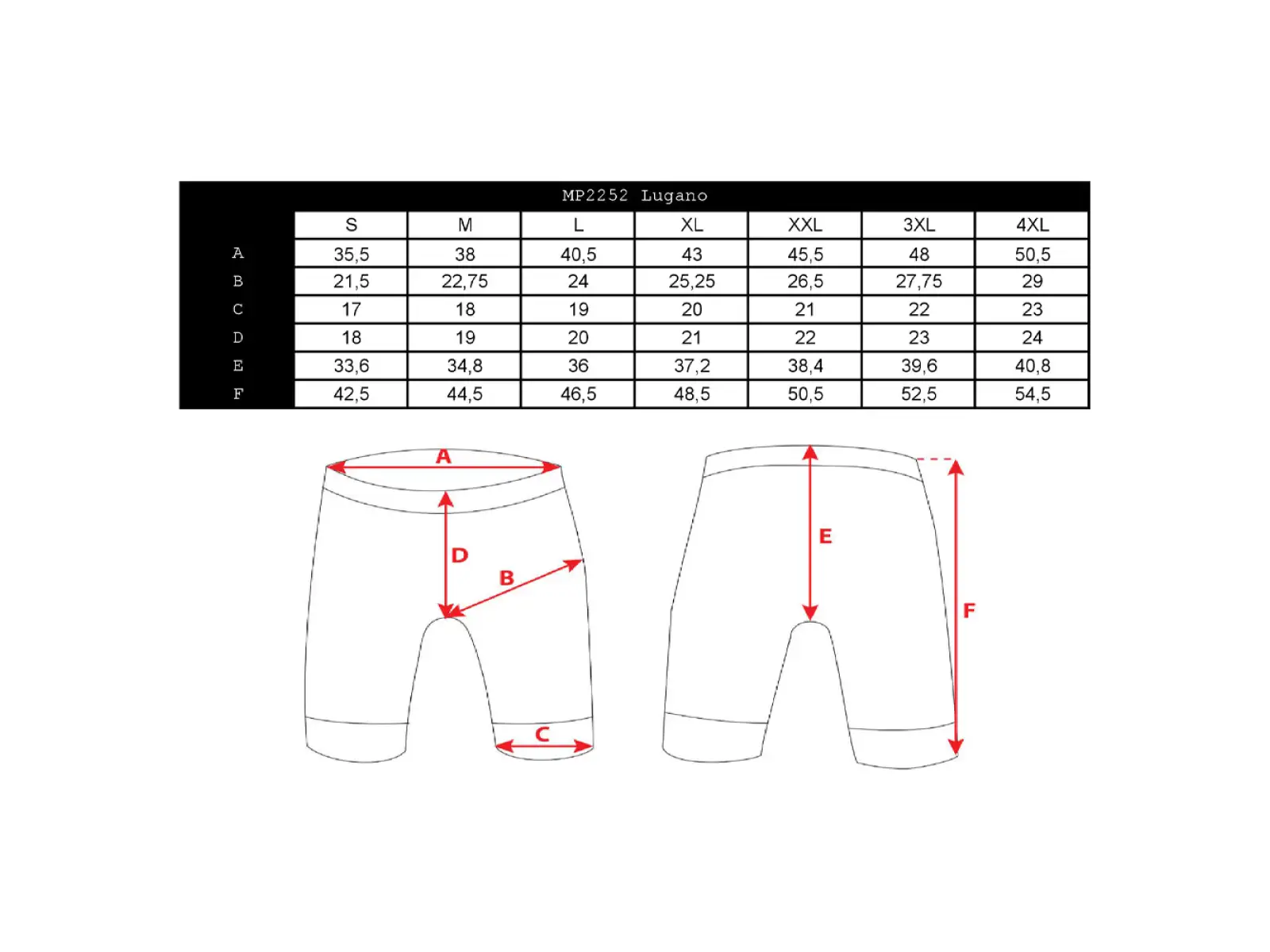 Silvini Lugano men's shorts Black