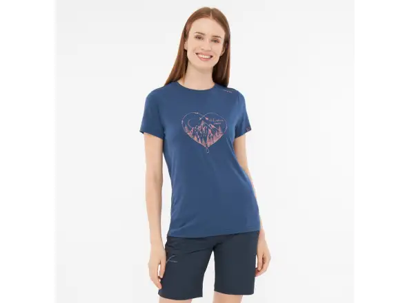 Viking Lenta Lady women's T-shirt short sleeve Navy