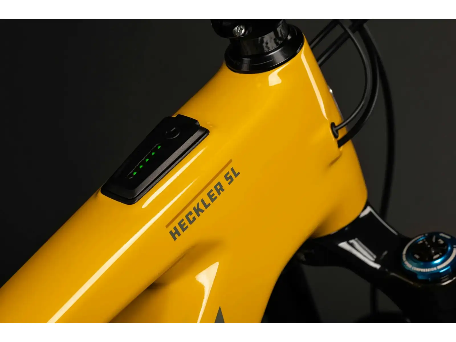 Santa Cruz Heckler SL 1 C Stout full-suspension e-bike Gloss Mustard Yellow