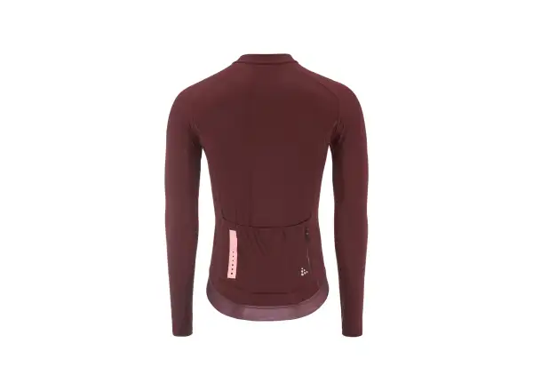 Craft Endur Training men's jersey long sleeve red