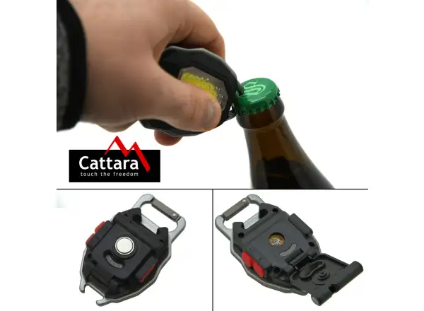 Cattara lamp COB 560 lm Multi emblem with lighter