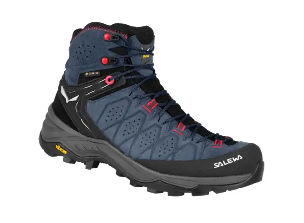 Salewa Alp Trainer 2 Mid GTX women's shoes Java blue/Fluo Coral
