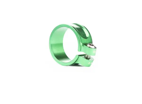 Tune Schraubwürger seat clamp 36.4 mm green