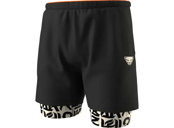 Dynafit Trail 2in1 men's running shorts Black Out/Overcast