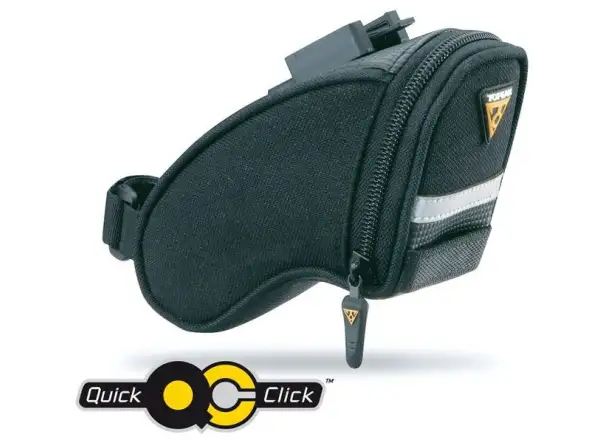Topeak Aero Wedge Pack Micro saddle bag with Quick Click