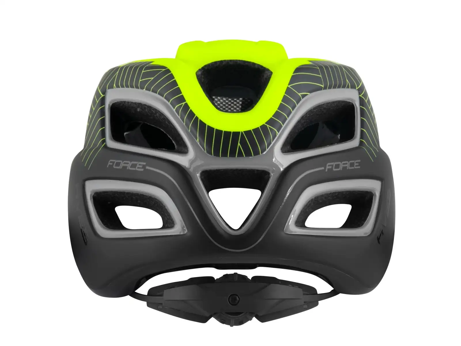 Force Aves MTB helmet fluo/matte black