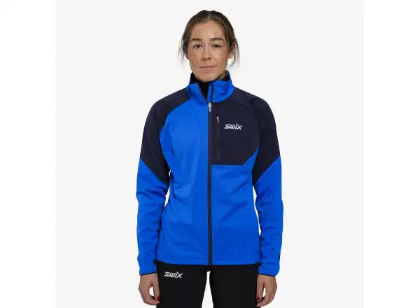 Swix Focus Wind women's jacket Blue