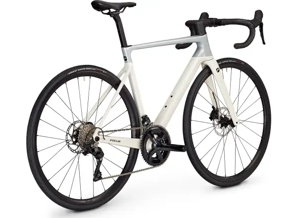 Focus Izalco MAX 8.7 DI road bike Silver Glossy/White Metallic Glossy