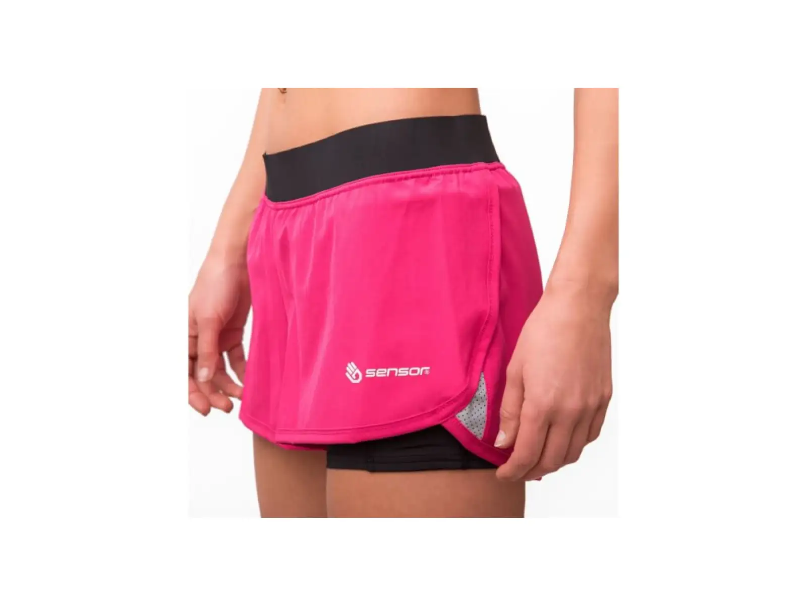 Sensor Trail women's shorts pink/black