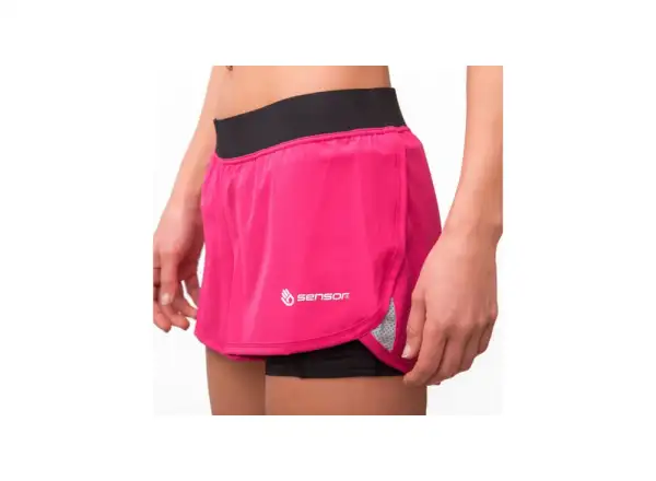 Sensor Trail women's shorts pink/black