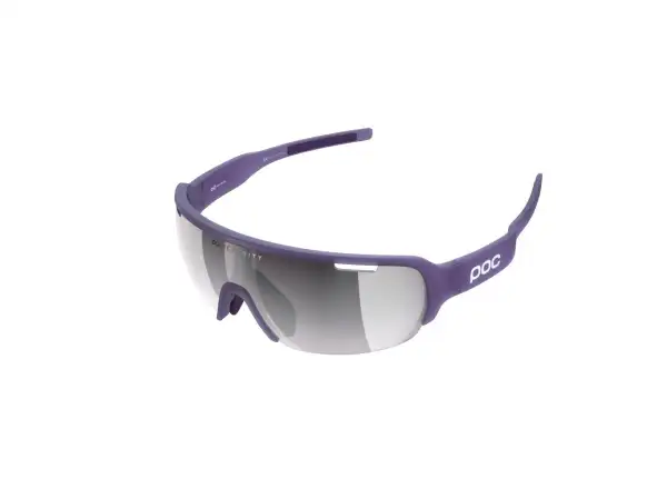 POC Do Half Blade cycling glasses Sapphire Purple Translucent