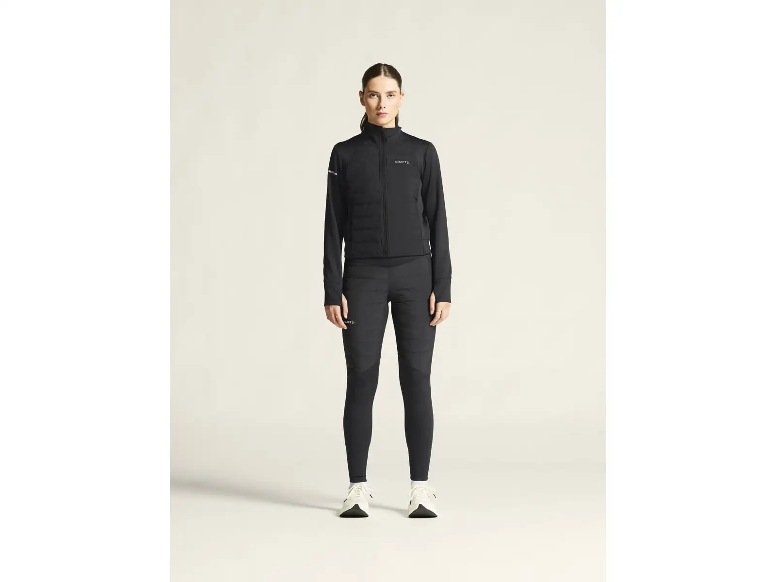 CRAFT SubZ 4 women's running jacket black