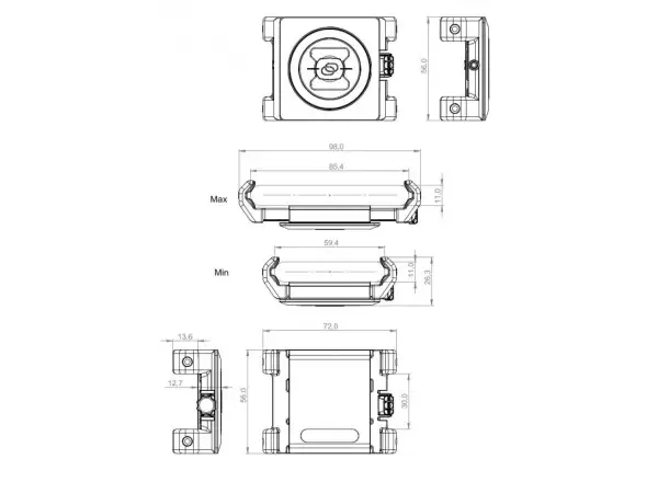 SP Connect Universal Phone Clamp SPC+ smartphone holder