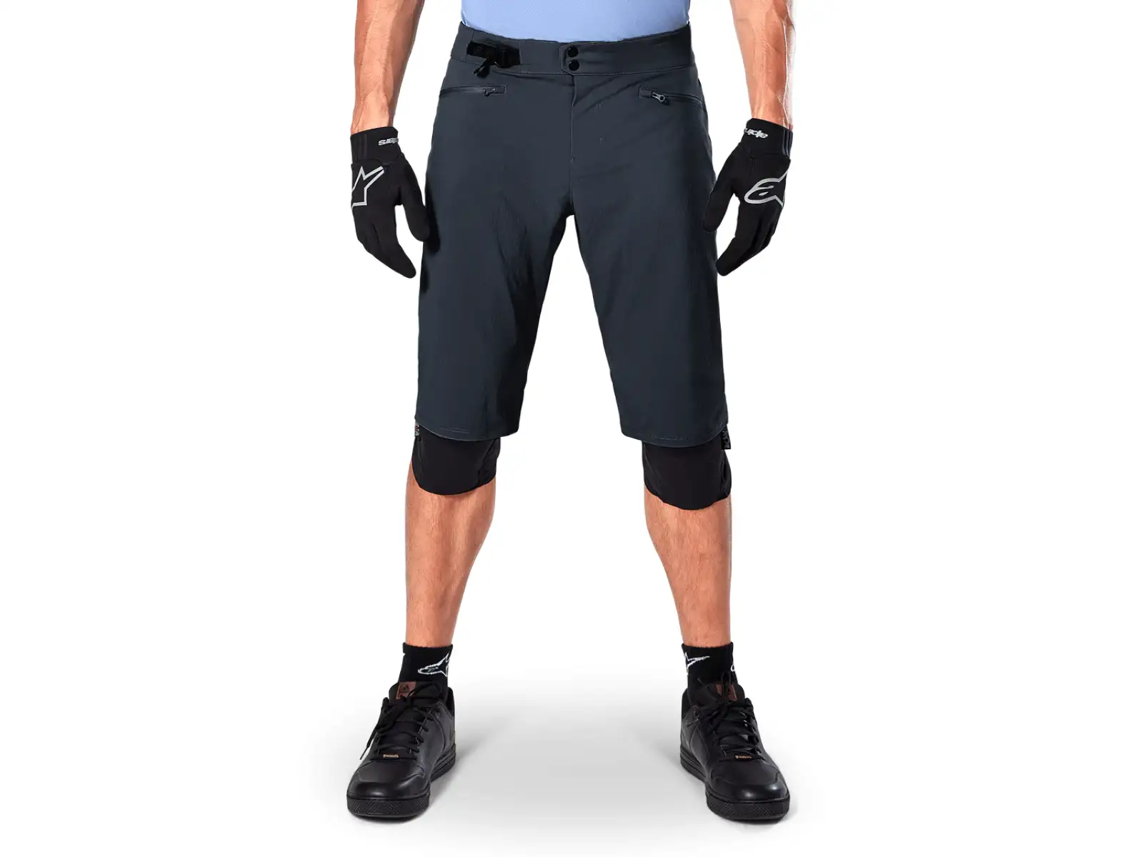 Alpinestars A-Dura men's shorts with padding Black