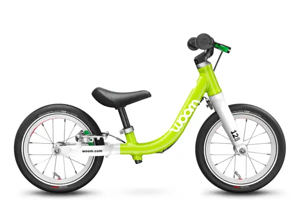 Woom 1 Lizard Lime 12 children's balance bike