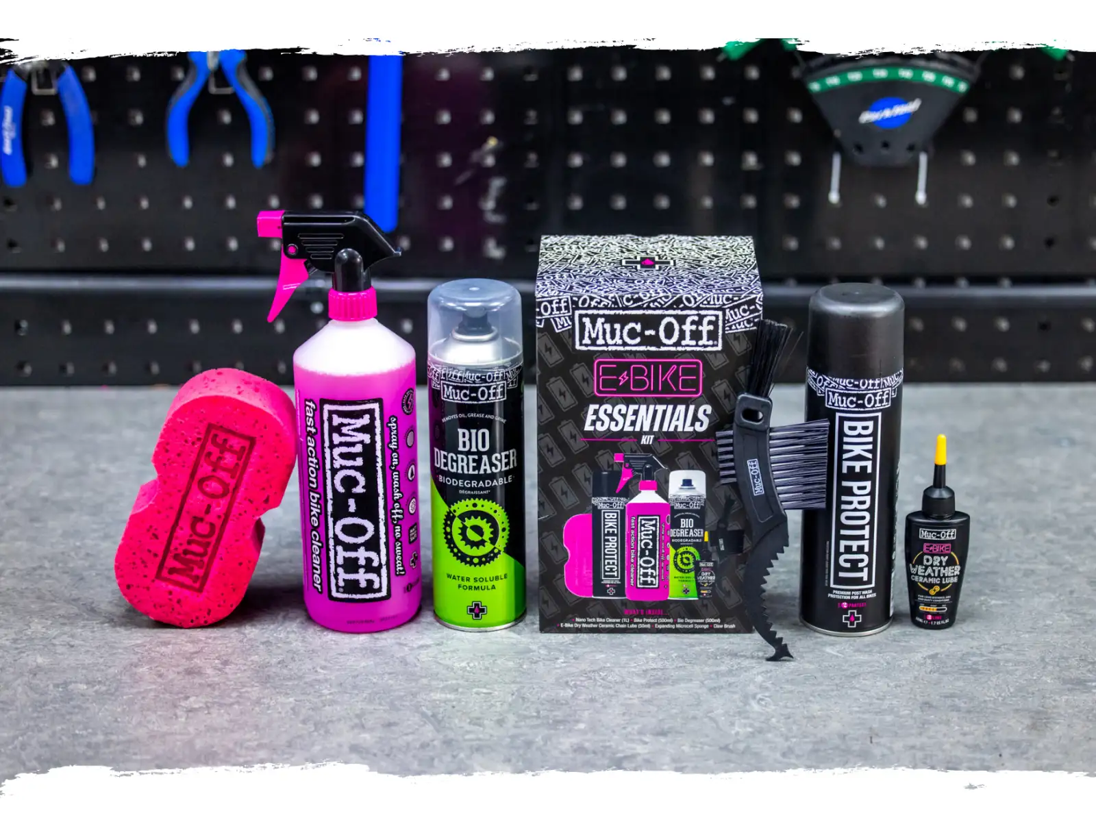 Muc-Off E-Bike Essentials Kit washing set for e-bikes