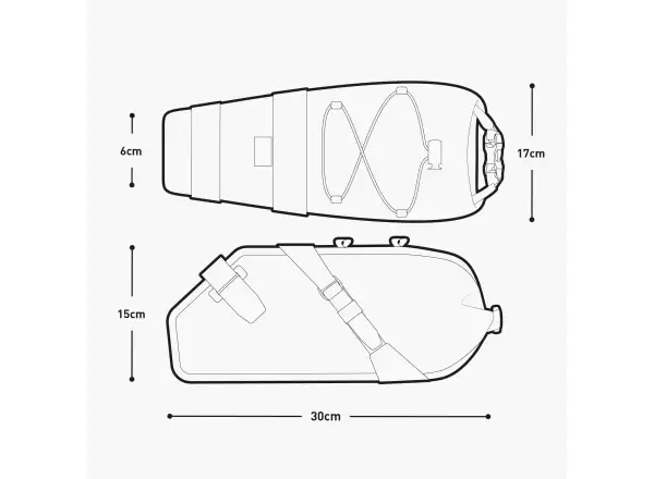 Evoc Seat Pack Ultra WP 4 saddle bag Black