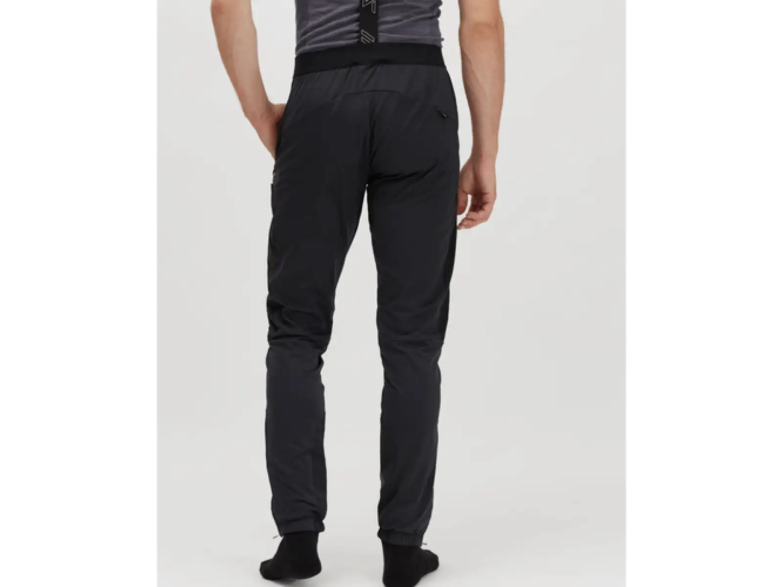 Silvini Alzaro men's pants with bib Black/Cloud