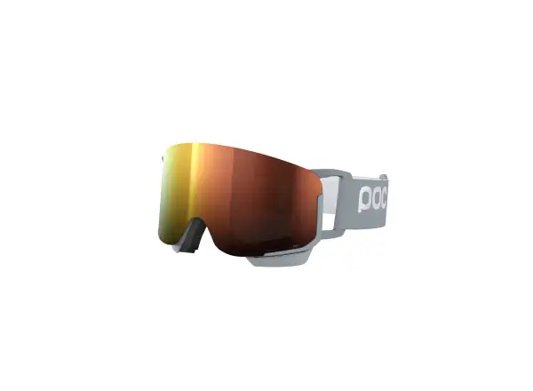 POC Nexal Mid WF ski goggles Granite Grey/Partly Sunny Orange