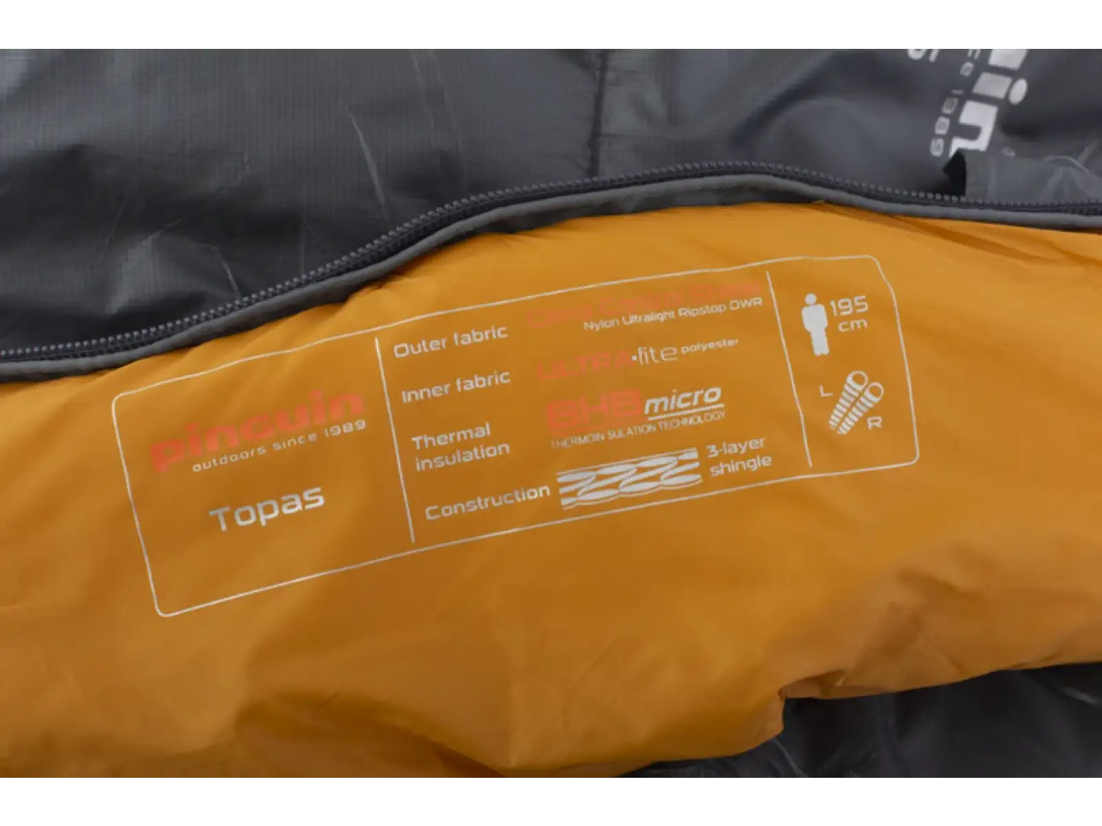 Pinguin Spirit CCS sleeping bag -5°C Blue 195 cm