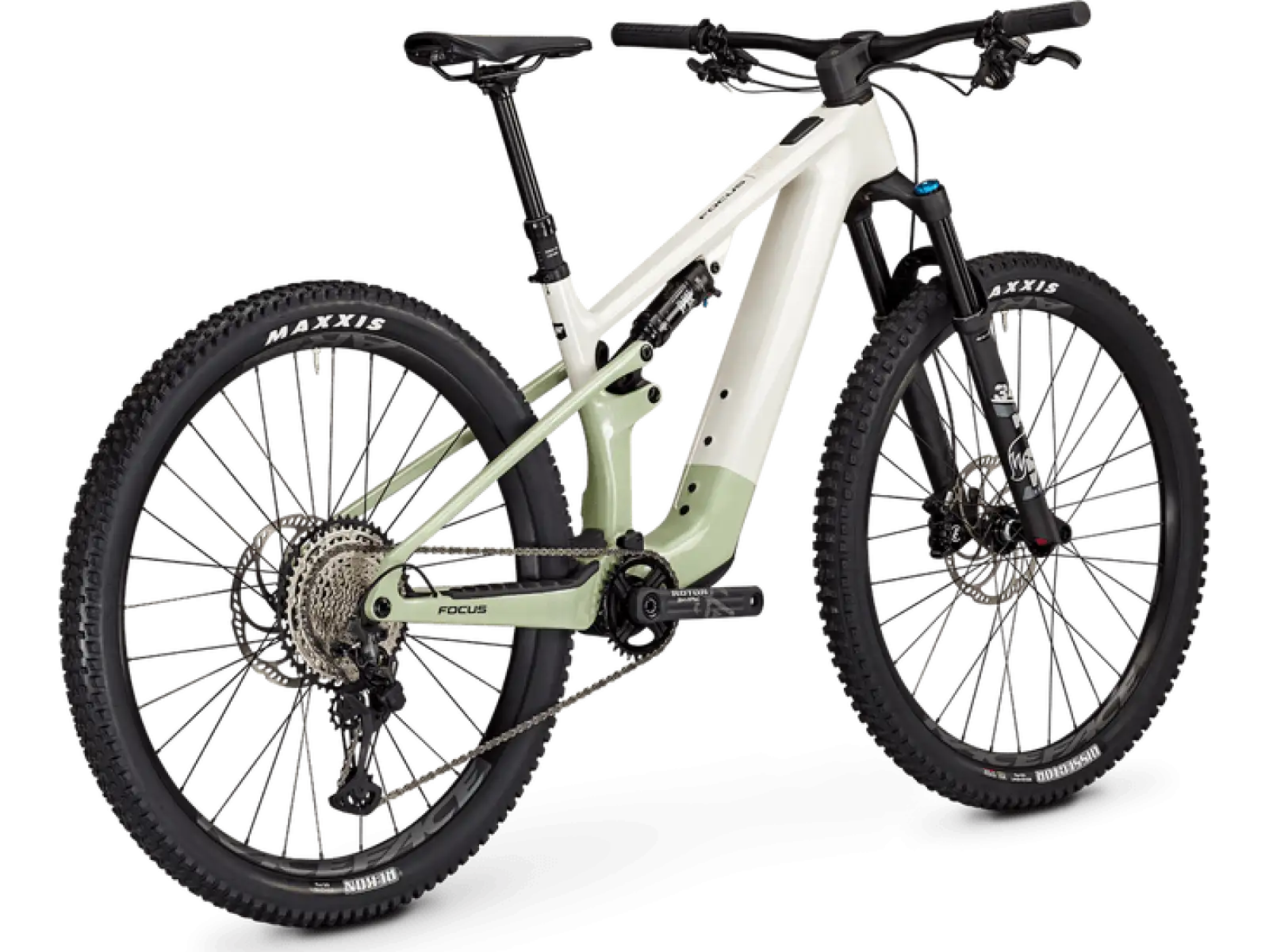 Focus Vam2 SL 9.8 lightweight full suspension e-bike white glossy/skygrey glossy