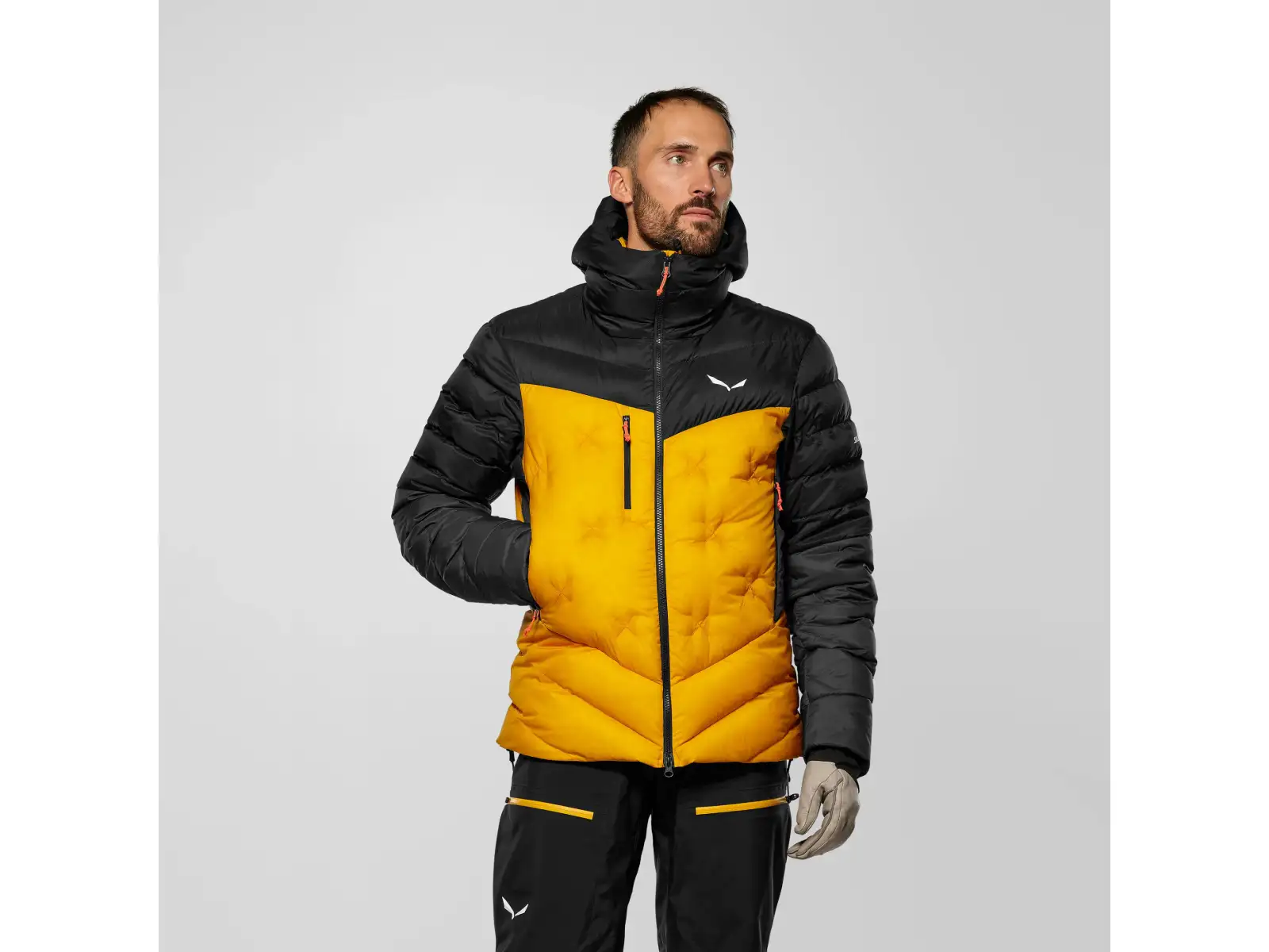 Salewa Ortles Medium 4 RDS Down men's down jacket Gold