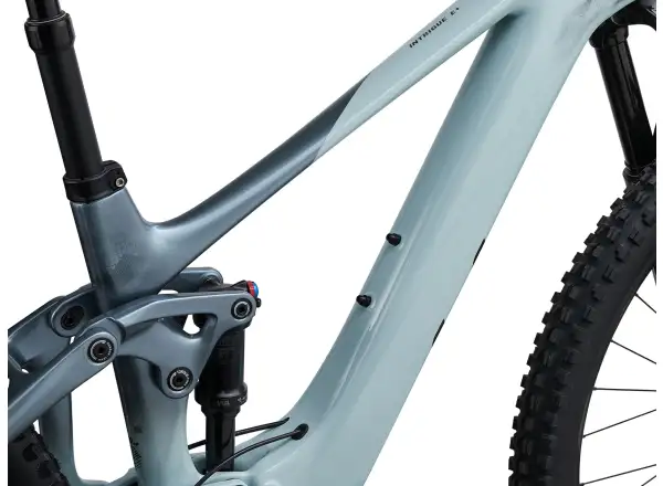 Liv Intrigue X Advanced E+ Elite 2 full suspension e-bike Soap Suds/Aged Denim