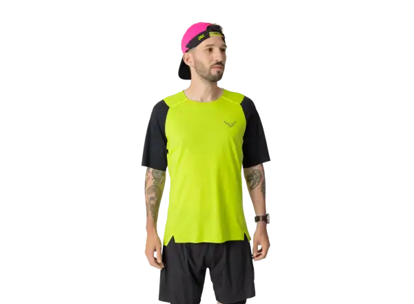 Dynafit DNA men's T-shirt short sleeve Ultra Yellow