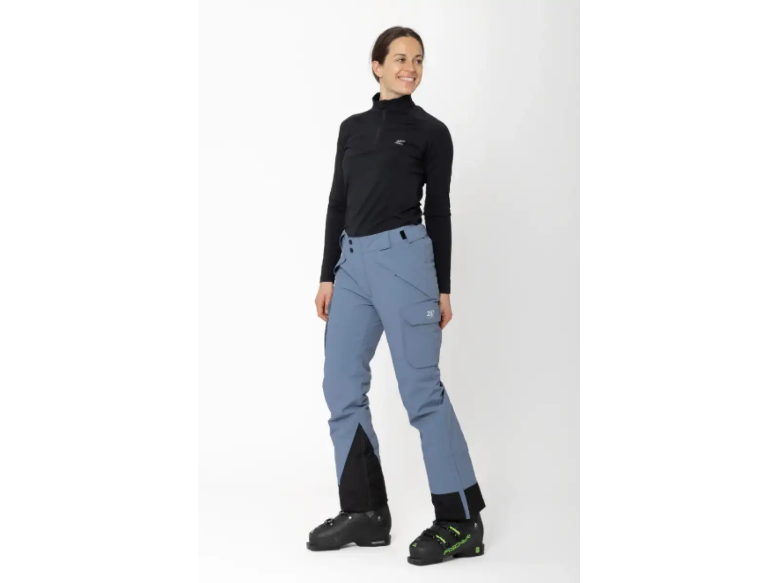 2117 of Sweden Krasse women's ski pants Dusty Blue