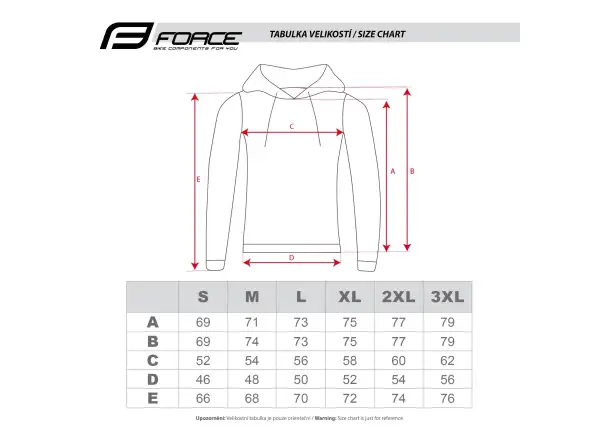 Force Comfy men's hoodie black