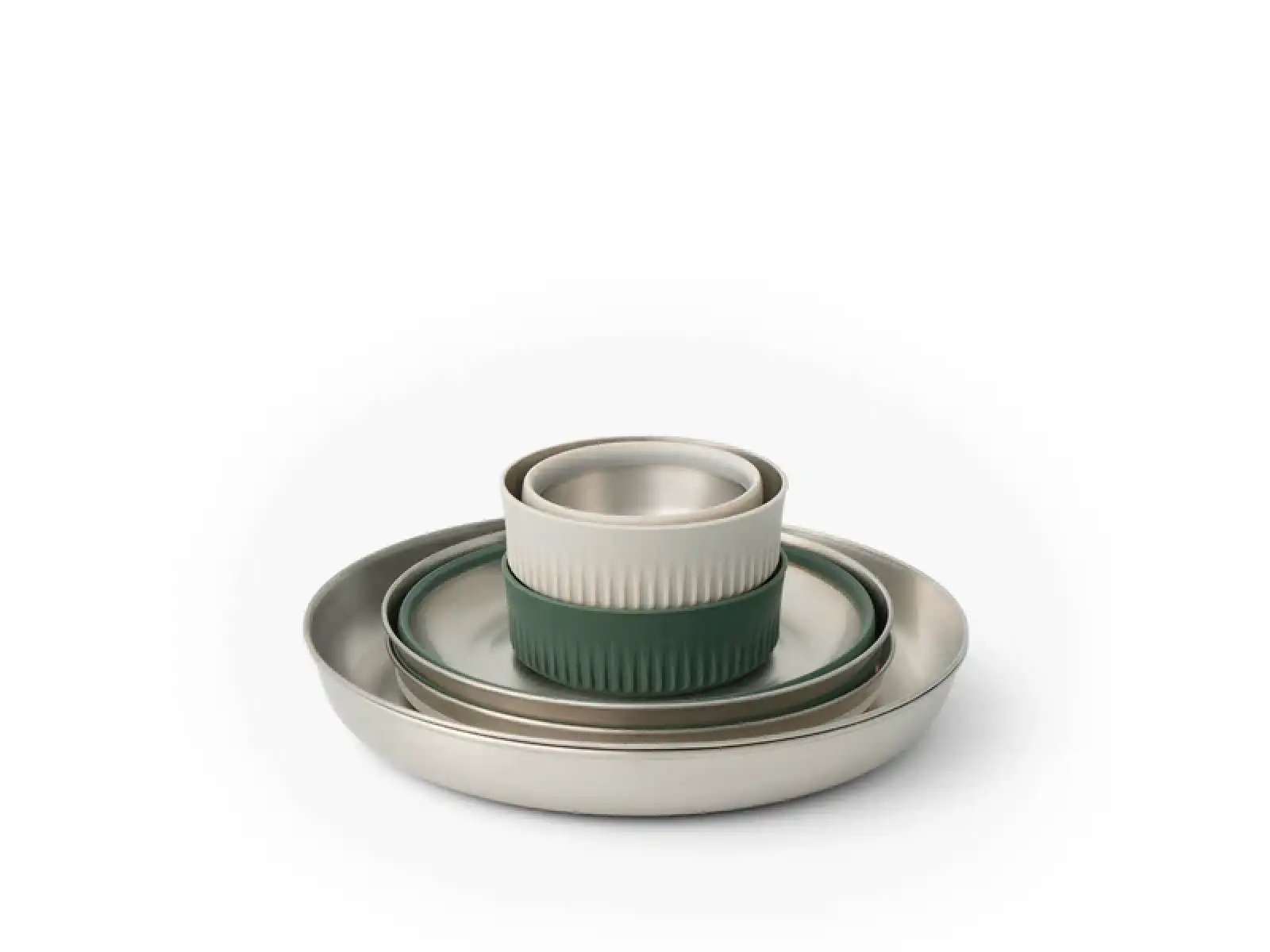 Sea to Summit Detour Stainless Steel Dinnerware Set 6 piece set of dishes