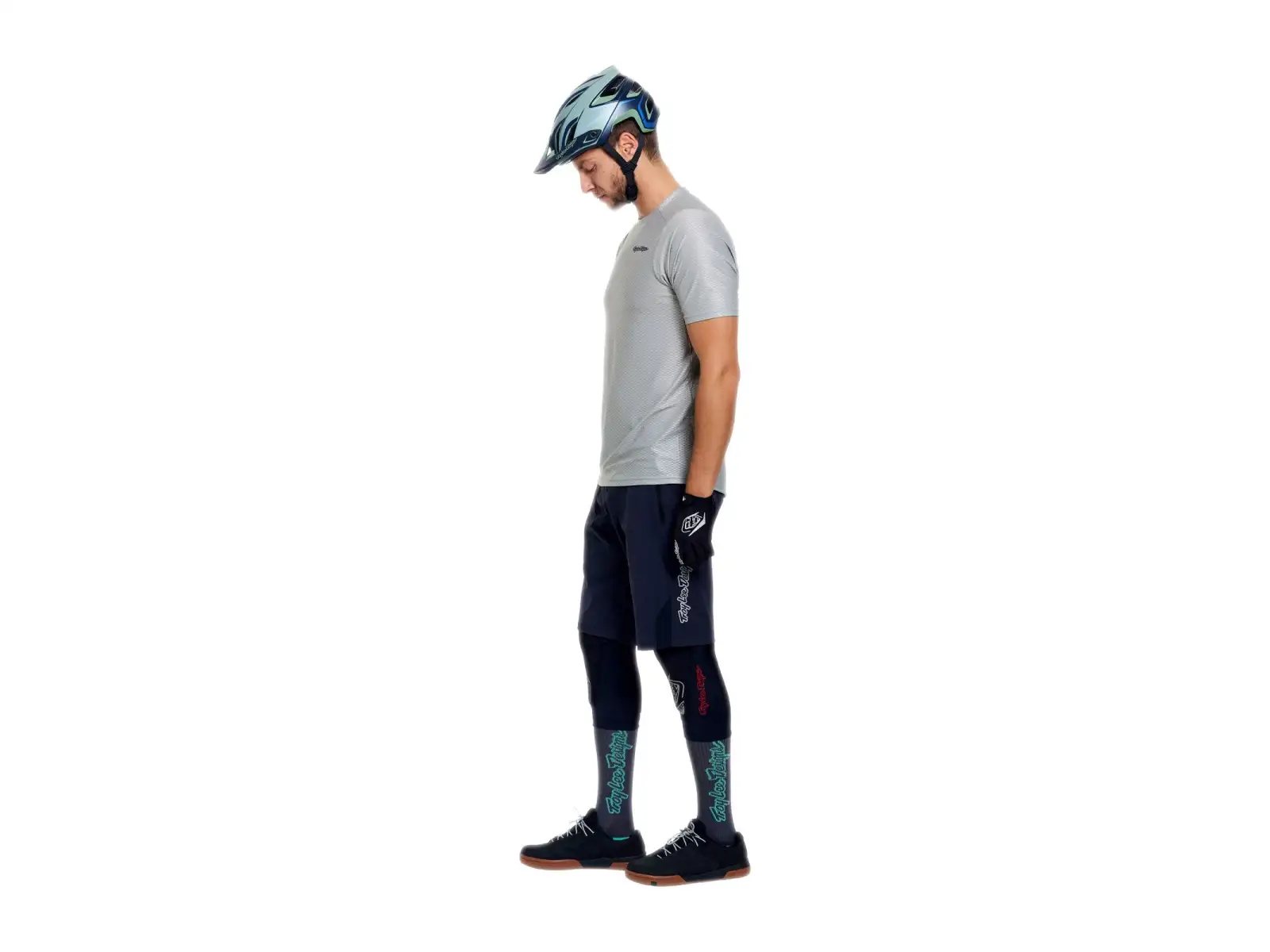 Troy Lee Designs Skyline Pro Air men's shorts with liner x BN3TH Liner Mono Carbon