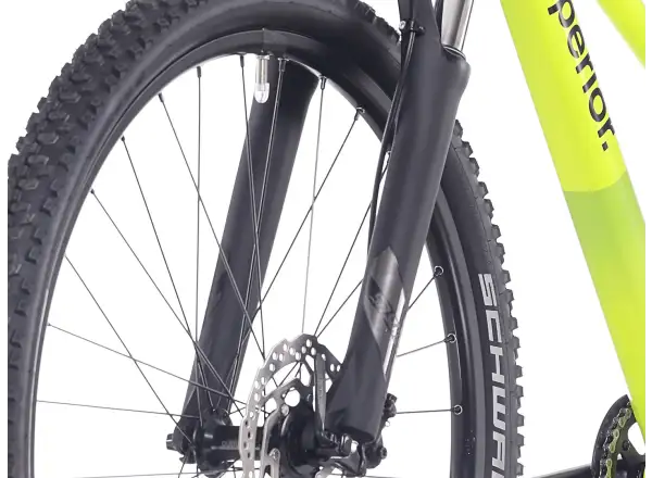 Superior RACER 27 kid's bike Matte Radioactive Yellow